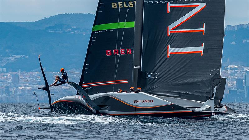 INEOS Britannia - AC75 - Day 4 - May 1, 2024 - Barcelona - photo © Job Vermeulen / America's Cup