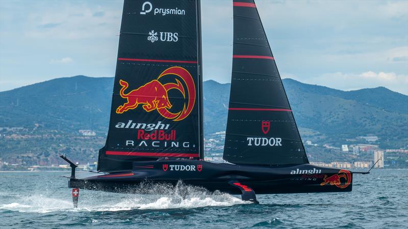 Alinghi Red Bull Racing - AC75 - Day 9 - May 1, 2024 - Barcelona - photo © Paul Todd/America's Cup