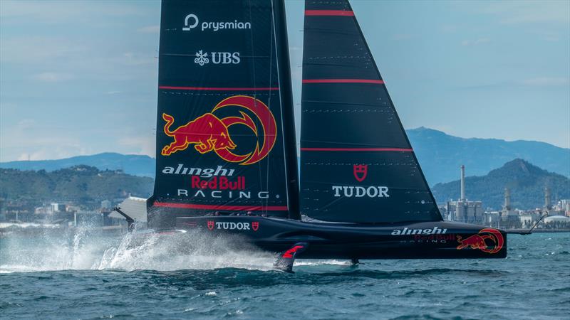 Alinghi Red Bull Racing - AC75 - Day 9 - May 1, 2024 - Barcelona - photo © Paul Todd/America's Cup