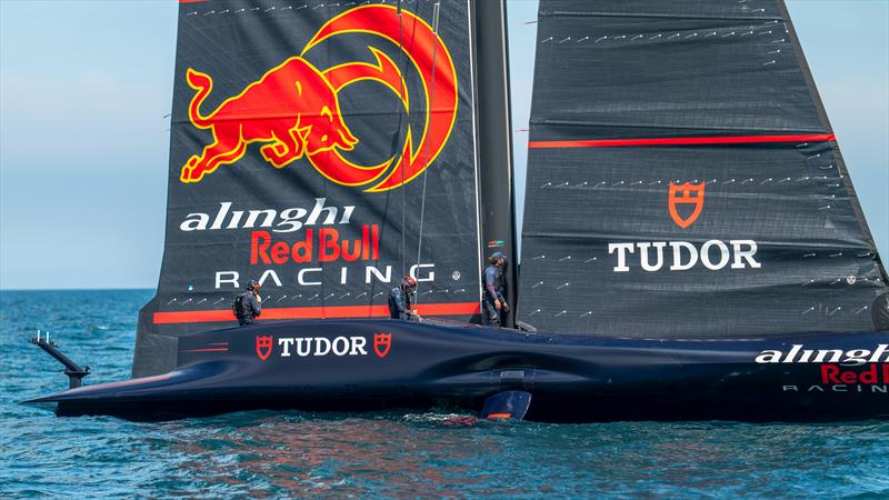 Alinghi Red Bull Racing - AC75 - Day 9 - May 1, 2024 - Barcelona - photo © Paul Todd/America's Cup