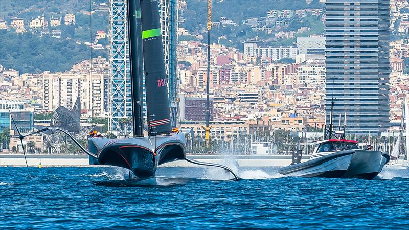 INEOS Britannia - AC75 - Day 5 - May 3, 2024 - Barcelona - photo © Job Vermeulen / America's Cup