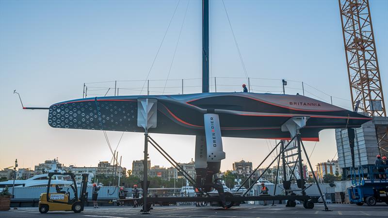 INEOS Britannia - AC75 - Day 5 - May 3, 2024 - Barcelona photo copyright Job Vermeulen / America's Cup taken at Royal Yacht Squadron and featuring the AC75 class