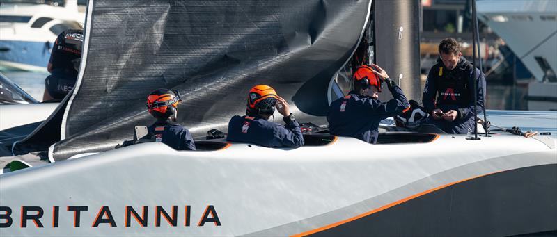 INEOS Britannia - AC75 - Day 5 - May 3, 2024 - Barcelona photo copyright Job Vermeulen / America's Cup taken at Royal Yacht Squadron and featuring the AC75 class