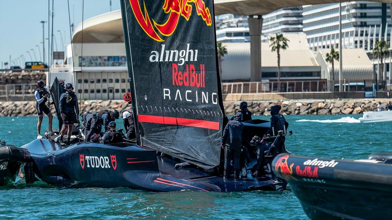 Alinghi Red Bull Racing - AC75 - Day 10 - May 3, 2024 - Barcelona - photo © Paul Todd/America's Cup