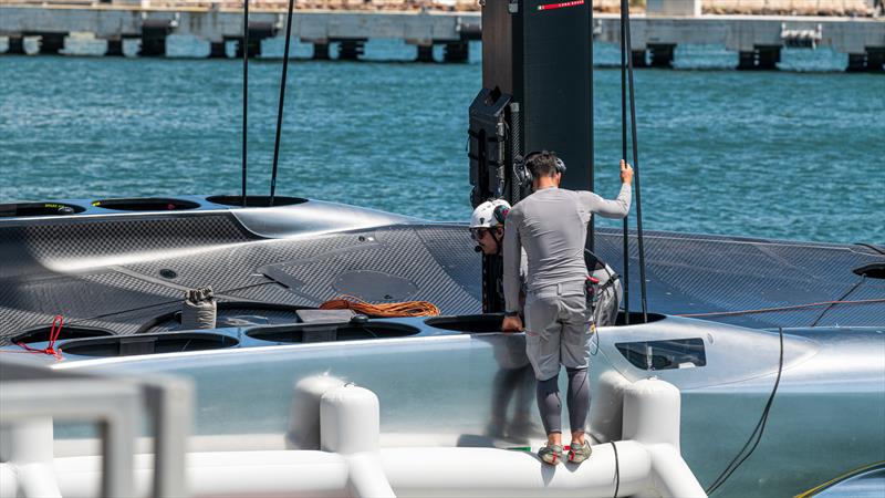 Luna Rossa - AC75 - Day 7 - May 3, 2024 - Cagliari photo copyright Ivo Rovira / America's Cup taken at Circolo della Vela Sicilia and featuring the AC75 class