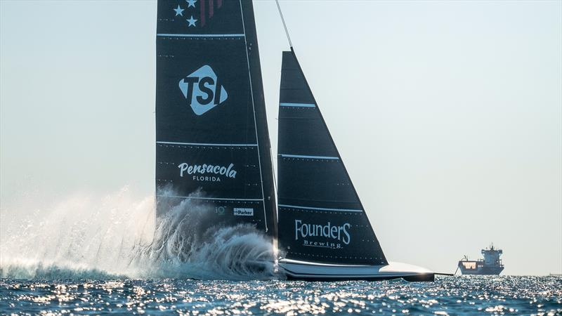 American Magic - AC75 - Day 2 - May 8, 2024 - Barcelona - photo © Alex Carabi / America's Cup