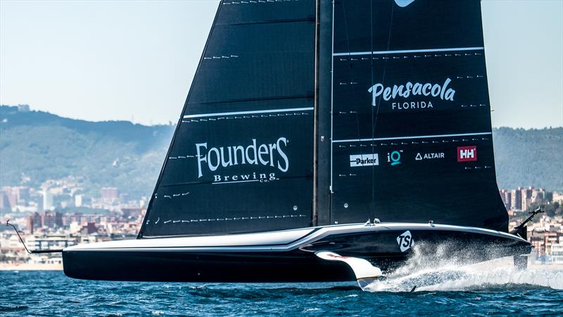 American Magic - AC75 - Day 2 - May 8, 2024 - Barcelona - photo © Alex Carabi / America's Cup