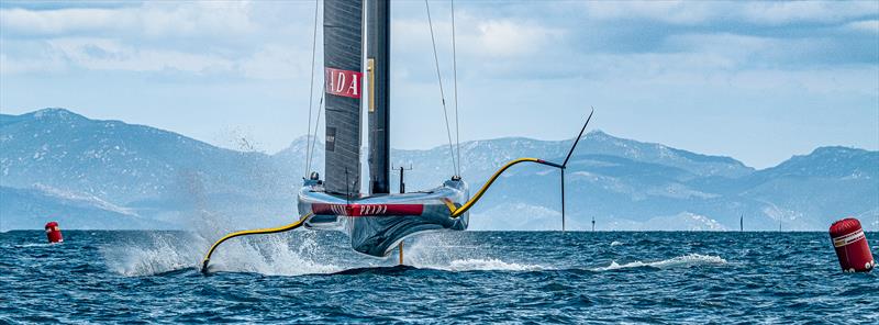 Luna Rossa - AC75 - Day 11 - May 8, 2024 - Cagliari photo copyright Ivo Rovira / America's Cup taken at Circolo della Vela Sicilia and featuring the AC75 class