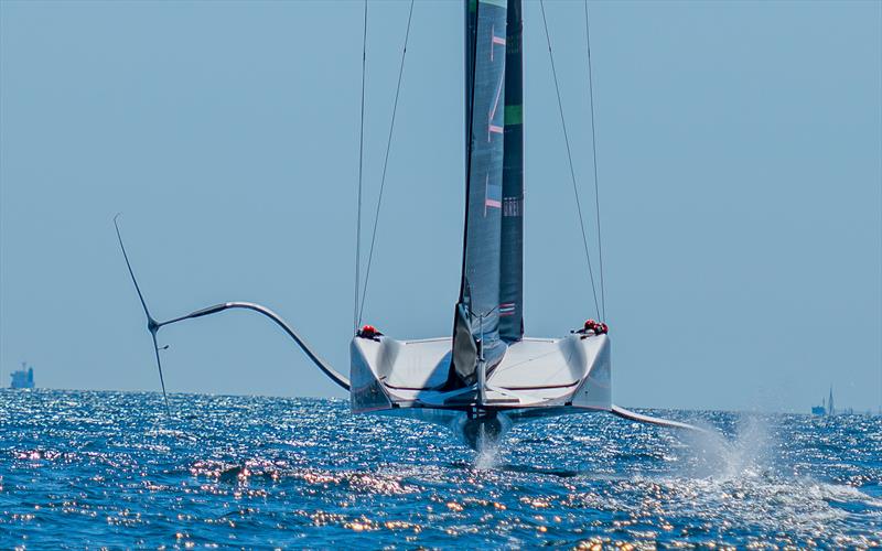 INEOS Britannia - AC75 - May 8, 2024 - Barcelona photo copyright Job Vermeulen / America's Cup taken at Royal Yacht Squadron and featuring the AC75 class