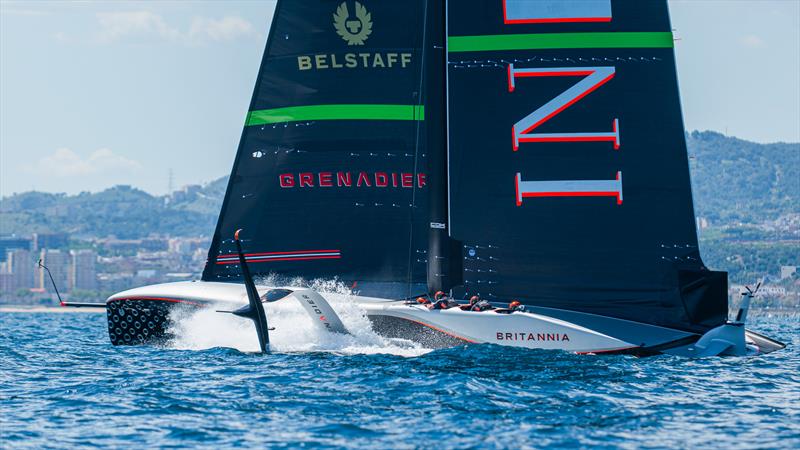 INEOS Britannia - AC75 - May 8, 2024 - Barcelona - photo © Job Vermeulen / America's Cup