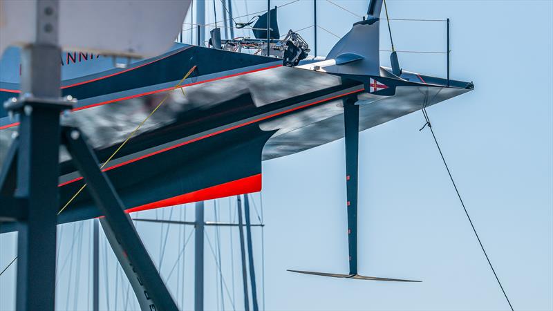 INEOS Britannia - AC75 - May 8, 2024 - Barcelona photo copyright Job Vermeulen / America's Cup taken at Royal Yacht Squadron and featuring the AC75 class