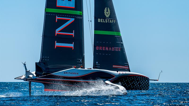 INEOS Britannia - AC75 - May 8, 2024 - Barcelona - photo © Job Vermeulen / America's Cup