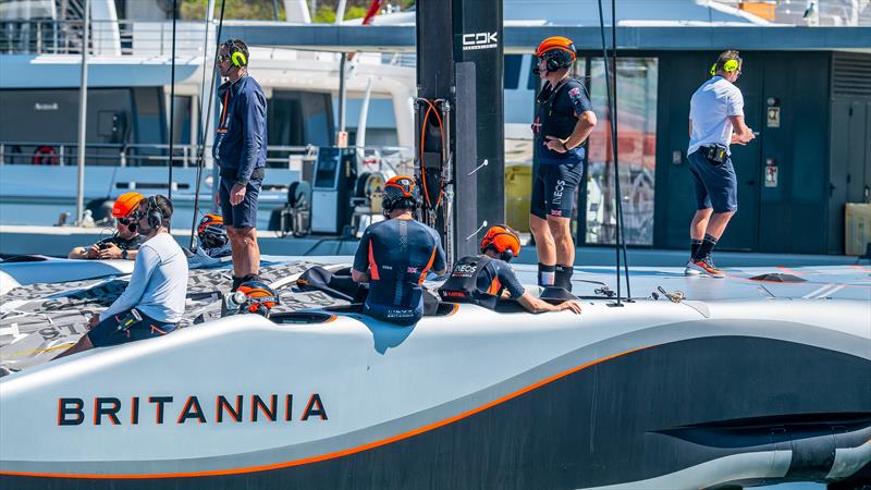 INEOS Britannia - AC75 - May 8, 2024 - Barcelona - photo © Job Vermeulen / America's Cup