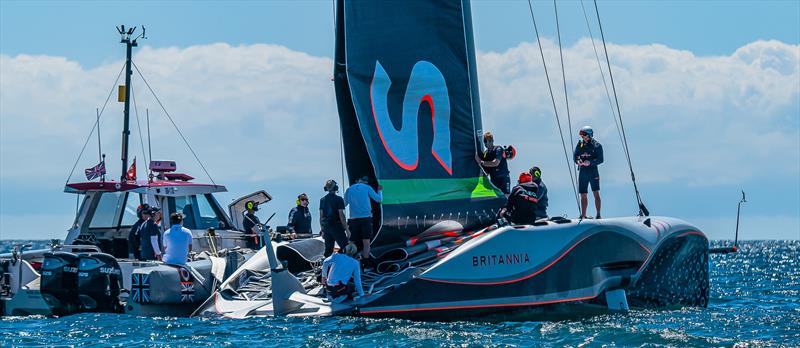 INEOS Britannia - AC75 - May 8, 2024 - Barcelona - photo © Job Vermeulen / America's Cup