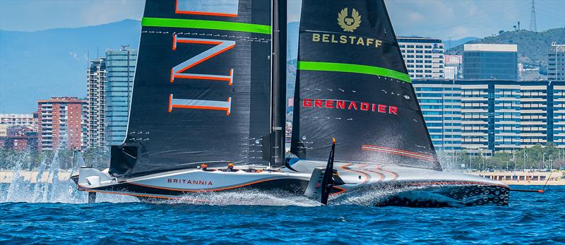 INEOS Britannia - AC75 - May 8, 2024 - Barcelona - photo © Job Vermeulen / America's Cup