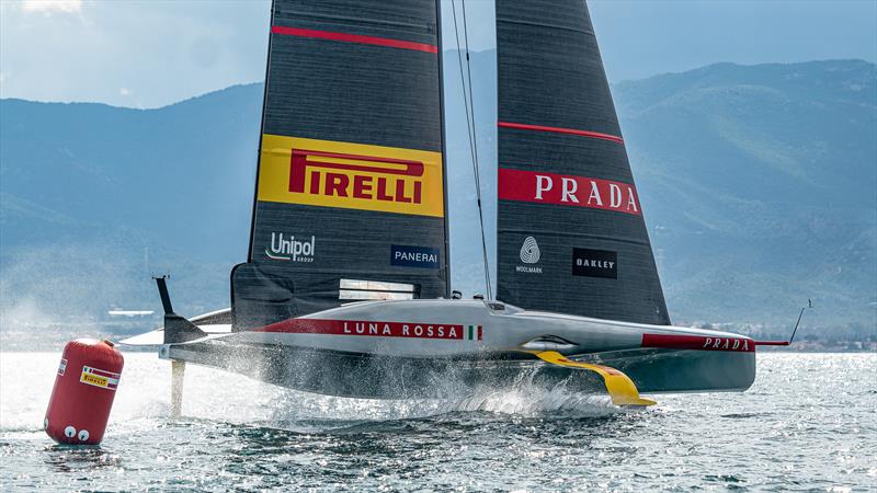 Luna Rossa - AC75 - Day 12 - May 9, 2024 - Cagliari photo copyright Ivo Rovira / America's Cup taken at Circolo della Vela Sicilia and featuring the AC75 class