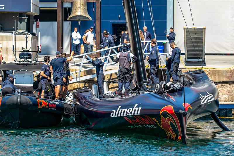 Alinghi Red Bull Racing - AC75 - Day 14 - May 10, 2024 - Barcelona - photo © Paul Todd/America's Cup