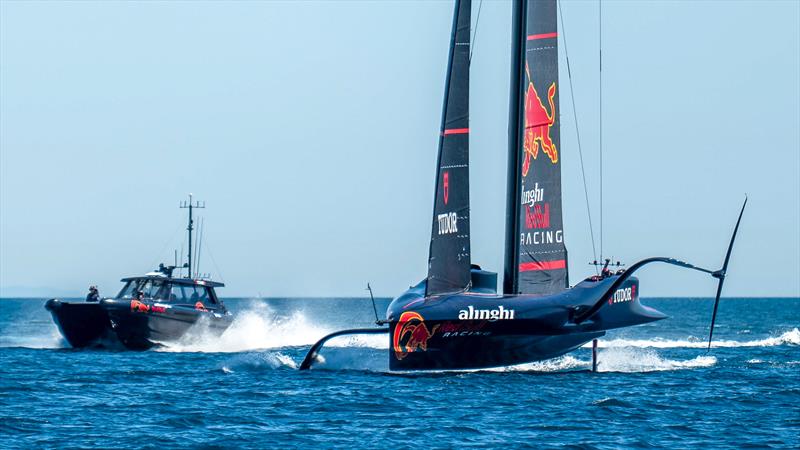Alinghi Red Bull Racing - AC75 - Day 14 - May 10, 2024 - Barcelona - photo © Paul Todd/America's Cup