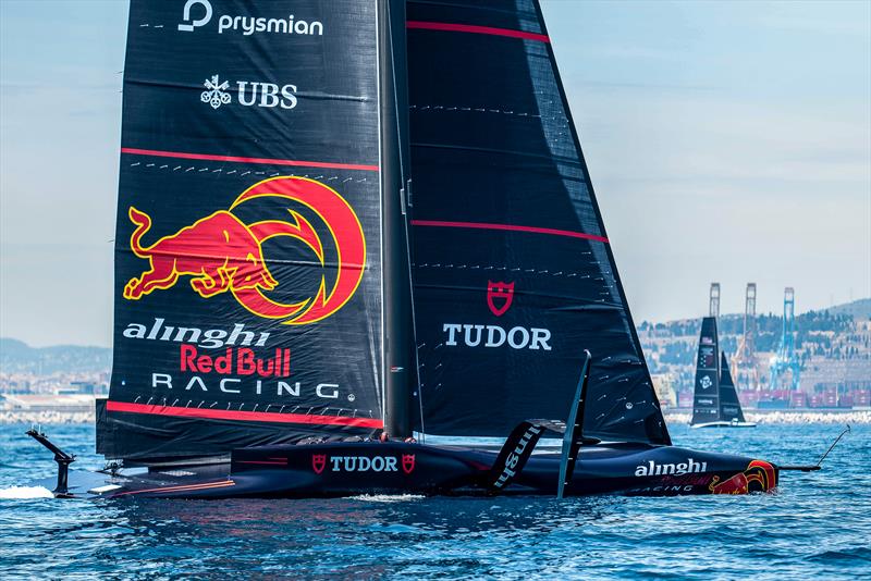 Alinghi Red Bull Racing - AC75 - Day 15 - May 13, 2024 - Barcelona - photo © Paul Todd/America's Cup