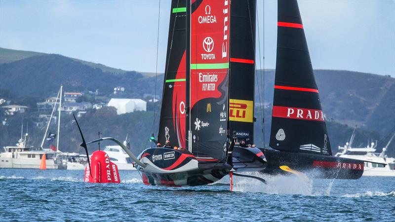 Race 8 - 2021 America's Cup - March 15, 2021 - Auckland photo copyright Richard Gladwell - Sail-World.com/nz taken at Royal New Zealand Yacht Squadron and featuring the AC75 class