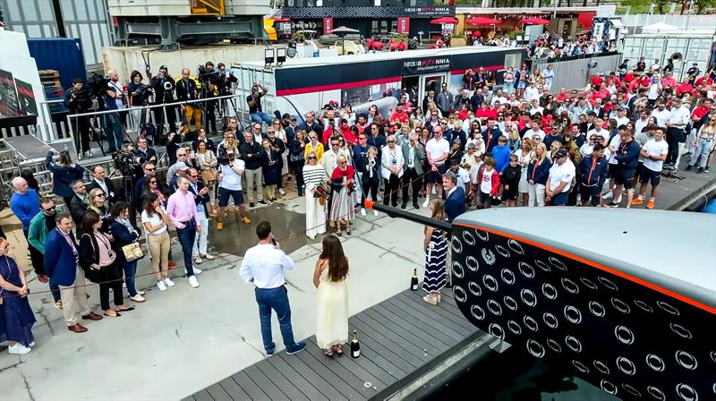 Britannia naming Ceremony - Barcelona - May 18, 2024 - photo © Sail-World