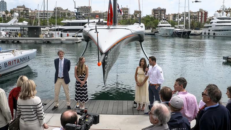 Britannia naming Ceremony - Barcelona - May 18, 2024 - photo © Sail-World