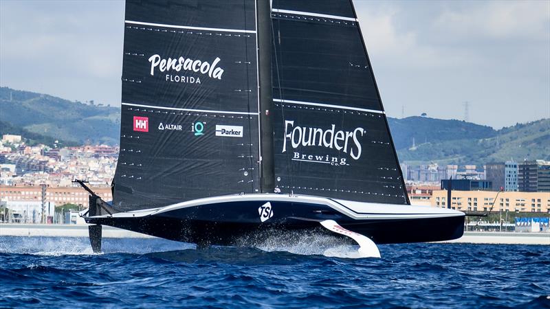 American Magic - AC75 - Day 7 - May 17, 2024 - Barcelona - photo © Alex Carabi / America's Cup