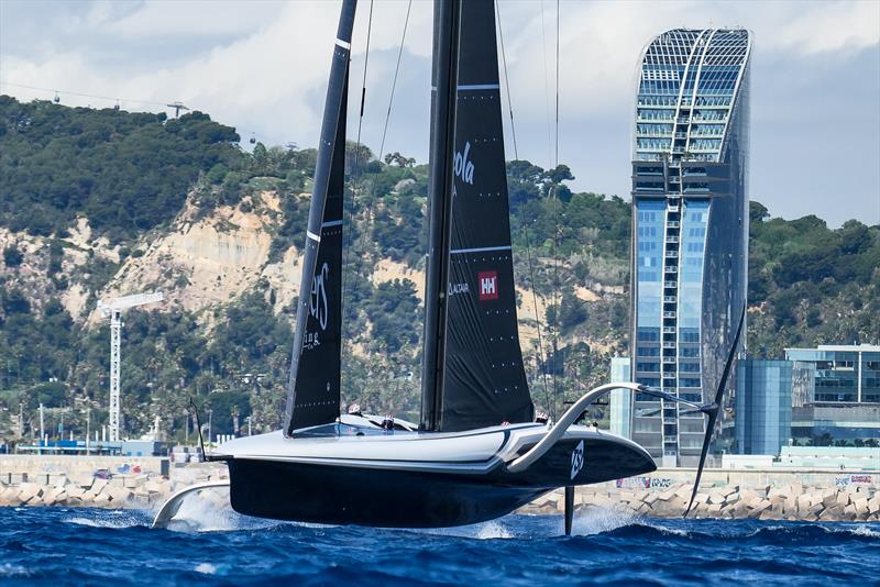 American Magic - AC75 - Day 7 - May 17, 2024 - Barcelona - photo © Alex Carabi / America's Cup