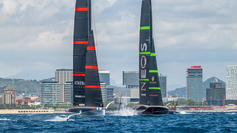 INEOS Britannia - AC75 - Day 13 - May 17, 2024 - Barcelona photo copyright Job Vermeulen / America's Cup taken at Royal Yacht Squadron and featuring the AC75 class