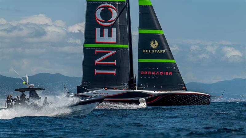 INEOS Britannia - AC75 - Day 13 - May 17, 2024 - Barcelona photo copyright Job Vermeulen / America's Cup taken at Royal Yacht Squadron and featuring the AC75 class