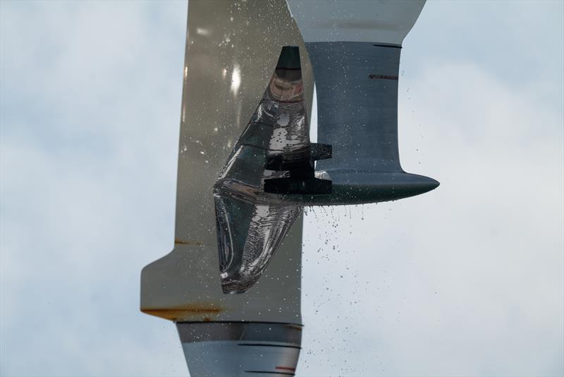 Starboard Wing Foil - American Magic - AC75 - Day 7 - May 17, 2024 - Barcelona - photo © Alex Carabi / America's Cup