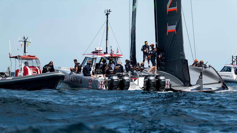 INEOS Britannia - AC75 - Day 14 - May 18, 2024 - Barcelona - photo © Job Vermeulen / America's Cup