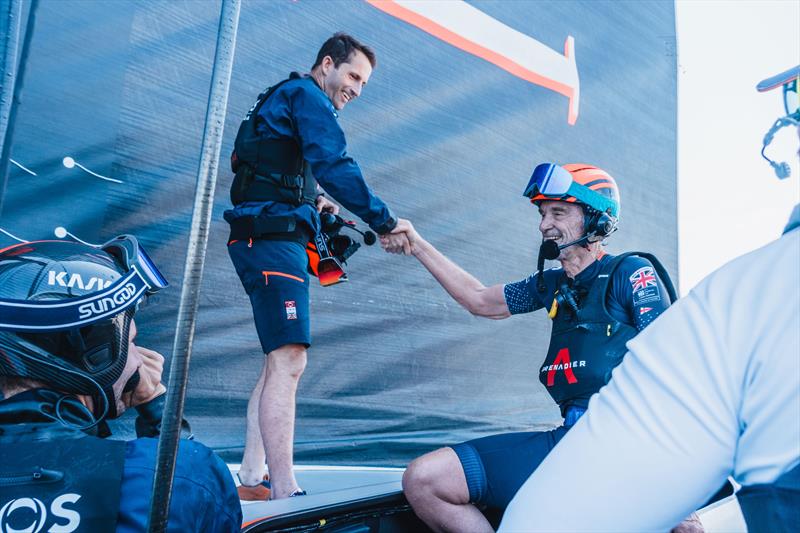 Sir Jim Ratcliffe sailing aboard Britannia in Barcelona - photo © INEOS Britannia