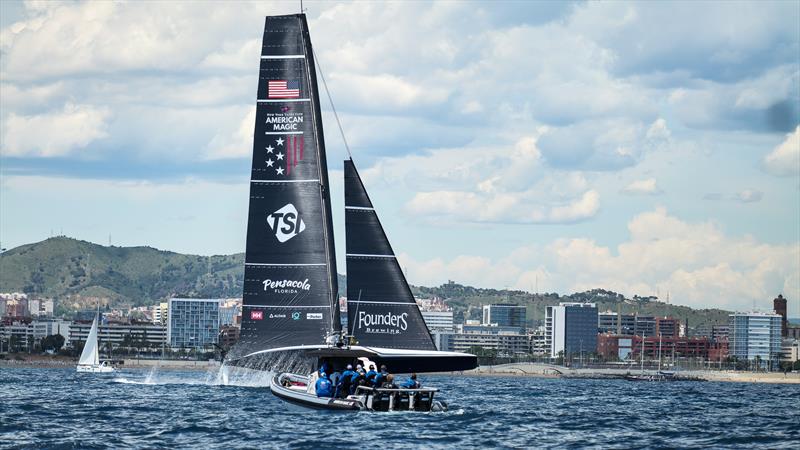 American Magic - AC75 - Day 9 - May 20, 2024 - Barcelona - photo © Alex Carabi / America's Cup