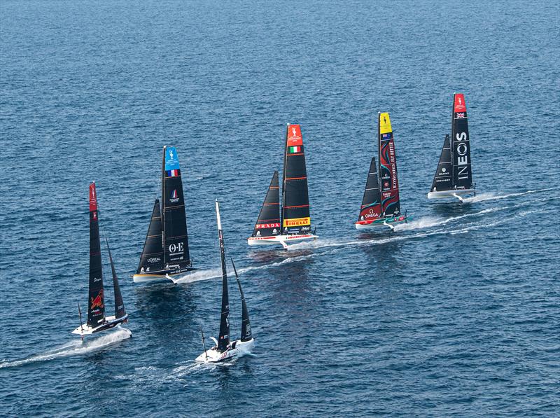Practice Race Day - America's Cup Preliminary Regatta Jeddah - photo © Ricardo Pinto / America's Cup