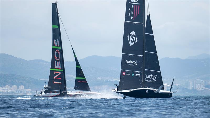 American Magic - AC75 - Day 15 - May 29, 2024 - Barcelona - photo © Alex Carabi / America's Cup