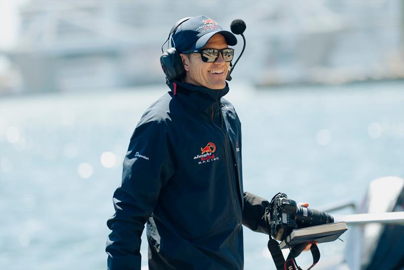 Portrait of Pietro Sibello during Alinghi Red Bull Racing AC75 BoatOne first sailing in Barcelona on April 19, . (Portrait of Pietro Sibello during Alinghi Red Bull Racing AC75 BoatOne first sailing in Barcelona on April 19, - photo © Oriol Castello