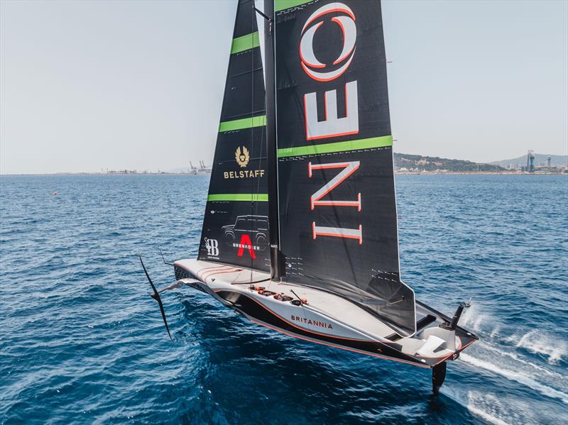 INEOS Britannia has been training in Barcelona since July 2023 - photo © INEOS Britannia