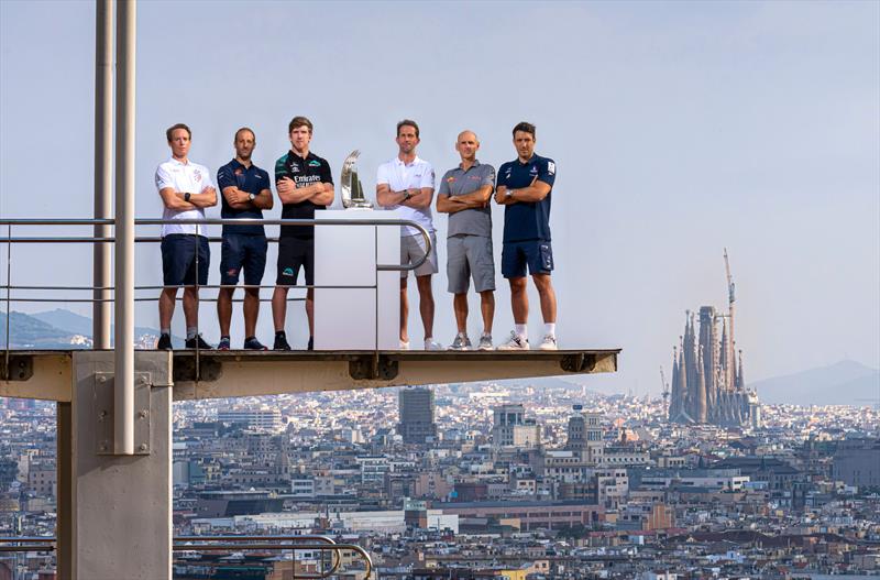 Assermbled skippers America's Cup Media Conference - August 21, 2024 - photo © Ian Roman / America's Cup