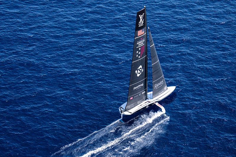 New York Yacht Club American Magic on Louis Vuitton Cup Round Robin 1 Day 2 - photo © Ian Roman / America's Cup