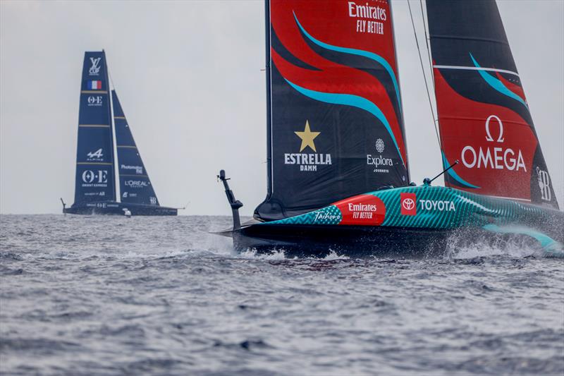 Emirates Team NZ - Louis Vuitton Cup - Day 3 - Barcelona - August 31, 2024 - photo © Job Vermeulen / America's Cup