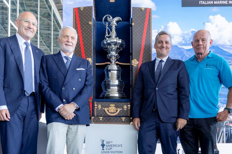 America's Cup Events announce a strategic collaboration agreement with the Italian Marine Industry Association, Confindustria Nautica photo copyright Carlo Borlenghi taken at  and featuring the AC75 class