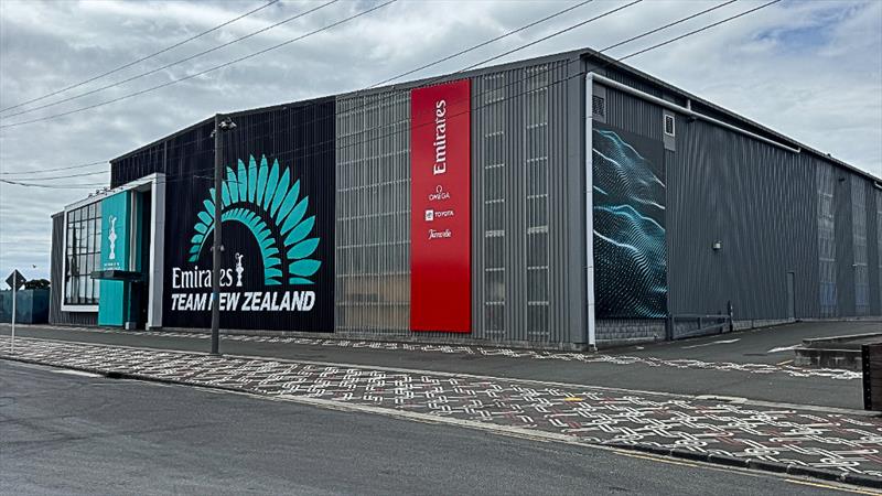 Taihoro, Emirates Team NZ's upgraded AC75 is now in the team's Wynyard Point Base - February 2026 - photo © Richard Gladwell - Sail-World.com/nz
