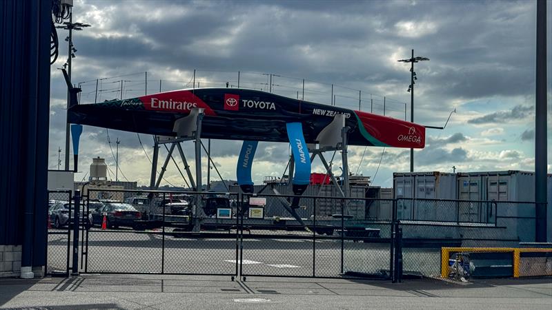 Rollout - Emirates Team New Zealand - AC75 - March 10, 2026 - Auckland - photo © Richard Gladwell / Sail-World.com / nz