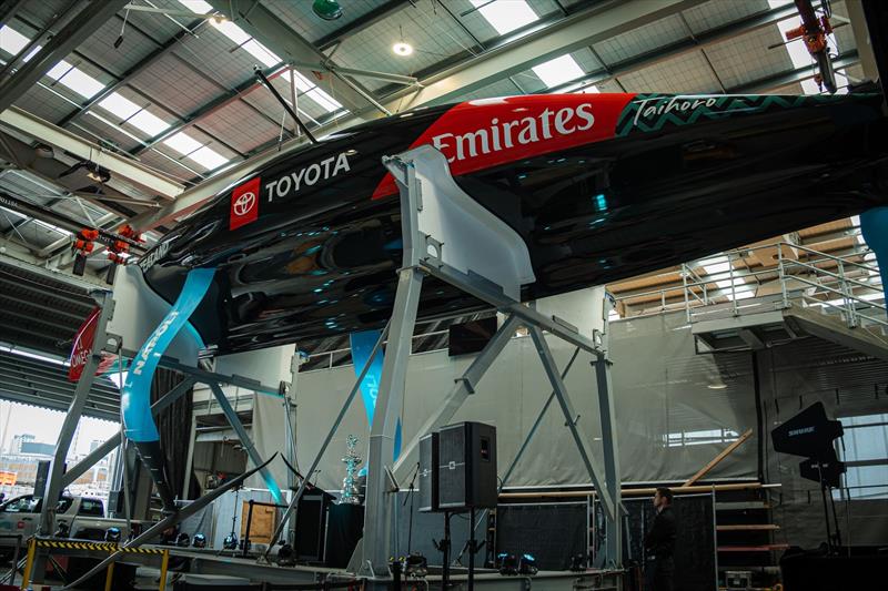 Emirates Team New Zealand - AC75 - March 9, 2026 - Auckland - photo © James Somerset / Emirates Team New Zealand