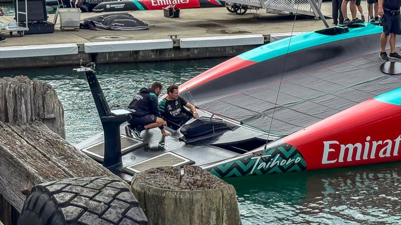 Emirates Team NZ - First Sail - March 13, 2026 - Auckland - photo © Richard Gladwell - Sail-World.com/nz