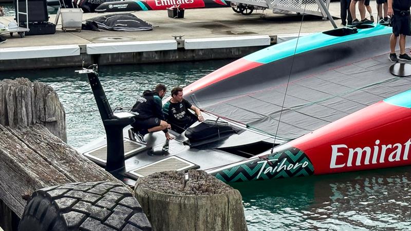 Emirates Team NZ - First Sail - March 13, 2026 - Auckland - photo © Richard Gladwell - Sail-World.com/nz