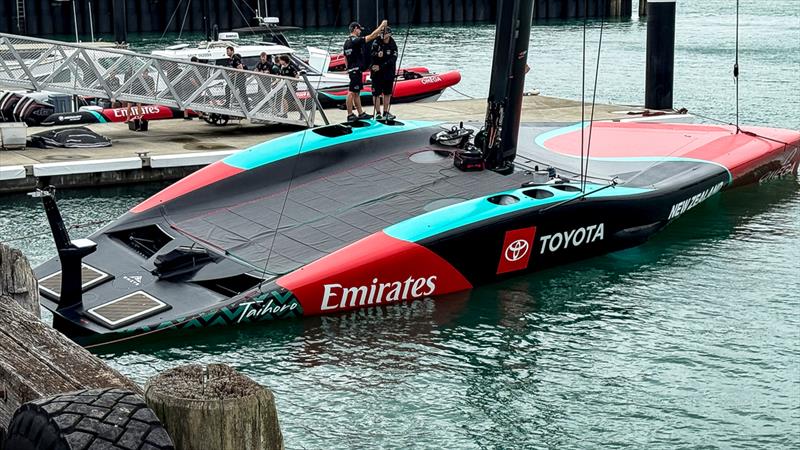 Emirates Team NZ - First Sail - March 13, 2026 - Auckland - photo © Richard Gladwell - Sail-World.com/nz