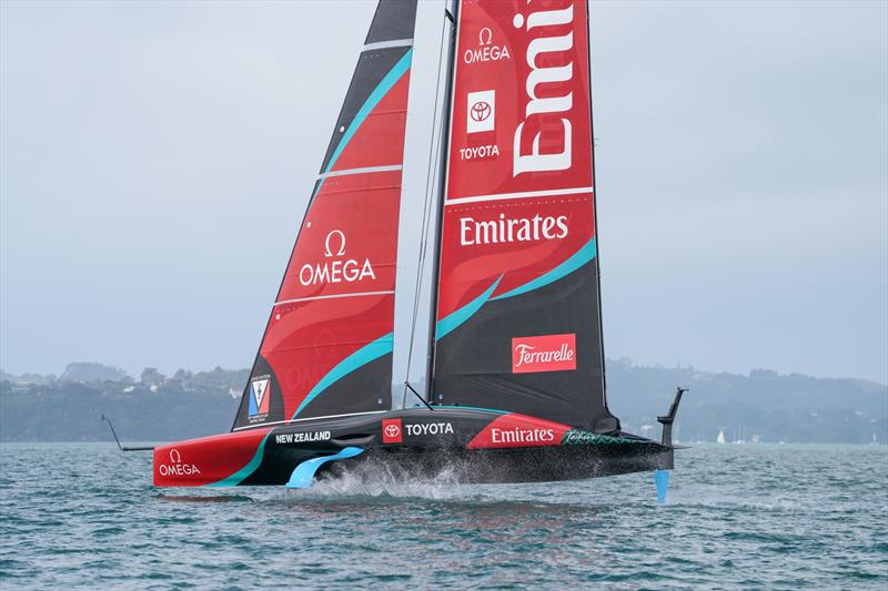 America's Cup Recon, Emirate Team New Zealand, Taihoro, AC75, Day 1 - March 13, 2026 - photo © Sam Thom / America's Cup