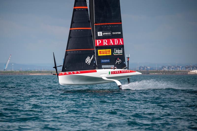 Luna Rossa - AC40 - Bay of Angels - Cagliari - March 17, 2026 - photo © Giulia Caponnetto/Luna Rossa Team